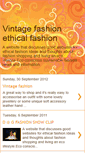 Mobile Screenshot of ethicalfashionvintage.blogspot.com