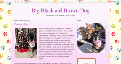 Desktop Screenshot of bigblackandbrowndog.blogspot.com