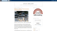 Desktop Screenshot of iimb-epgp.blogspot.com