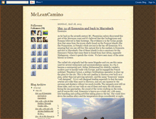 Tablet Screenshot of mcleancamino.blogspot.com