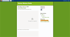 Desktop Screenshot of emmawatsonnude3.blogspot.com