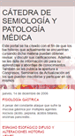 Mobile Screenshot of catedradesemiologiaypatologiamedica.blogspot.com