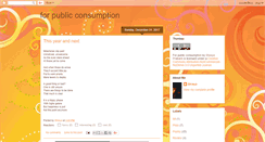 Desktop Screenshot of for-public-consumption.blogspot.com