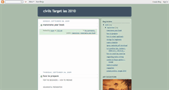 Desktop Screenshot of civils-targetias-2010.blogspot.com