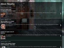 Tablet Screenshot of aboutroyalty.blogspot.com
