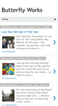 Mobile Screenshot of butterflyatwork.blogspot.com