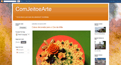 Desktop Screenshot of comjeitoearte.blogspot.com