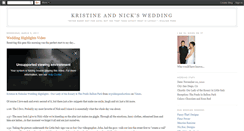 Desktop Screenshot of kristineandnickswedding.blogspot.com