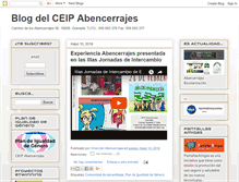 Tablet Screenshot of ceipabencerrajes.blogspot.com