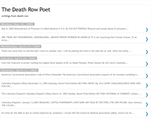 Tablet Screenshot of deathrowpoet.blogspot.com