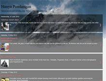 Tablet Screenshot of hanyapandangan.blogspot.com