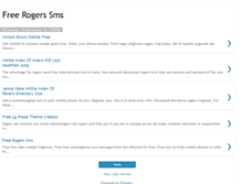 Tablet Screenshot of freerogerssms.blogspot.com