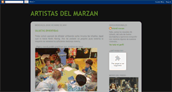 Desktop Screenshot of marzanarteinfantil.blogspot.com