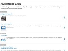 Tablet Screenshot of pavilhaodaagua.blogspot.com