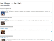 Tablet Screenshot of lastbloggerontheblock.blogspot.com
