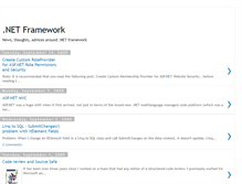 Tablet Screenshot of ms-dotnetframework.blogspot.com