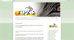 Desktop Screenshot of elephantslaos.blogspot.com