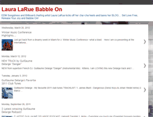 Tablet Screenshot of lauralaruemusic.blogspot.com