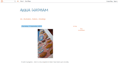 Desktop Screenshot of annawadham.blogspot.com