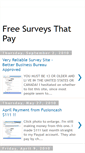 Mobile Screenshot of freesurvey4pay.blogspot.com