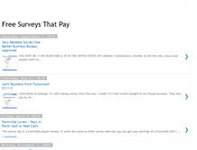 Tablet Screenshot of freesurvey4pay.blogspot.com