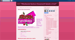 Desktop Screenshot of nossosonho-getuliocris.blogspot.com
