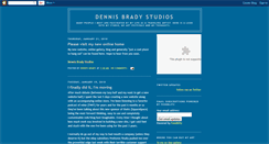 Desktop Screenshot of dennisbradystudios.blogspot.com