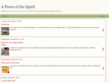 Tablet Screenshot of apeaceofthespirit.blogspot.com