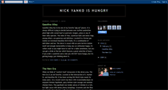 Desktop Screenshot of nickyankoishungry.blogspot.com