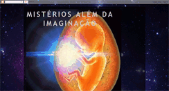 Desktop Screenshot of misteriosalemdaimaginacao.blogspot.com