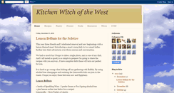 Desktop Screenshot of kitchenwitchofthewest.blogspot.com