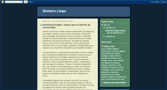 Desktop Screenshot of dinheirolimpo.blogspot.com