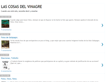 Tablet Screenshot of lascosasdelvinagre.blogspot.com