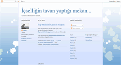 Desktop Screenshot of erkancablog.blogspot.com