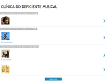 Tablet Screenshot of deficientemusical.blogspot.com