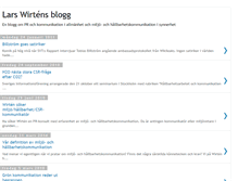 Tablet Screenshot of larswirten.blogspot.com