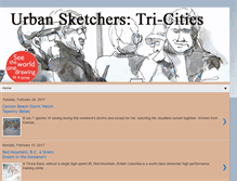 Tablet Screenshot of 509urbansketchers.blogspot.com