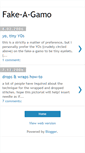 Mobile Screenshot of fakeagamo.blogspot.com