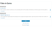 Tablet Screenshot of fakeagamo.blogspot.com