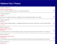 Tablet Screenshot of matthewpaulpoems.blogspot.com