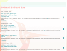 Tablet Screenshot of kedarnath-badrinath-tour-packages.blogspot.com