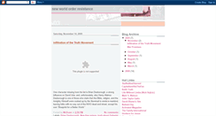 Desktop Screenshot of nwo-resistance.blogspot.com