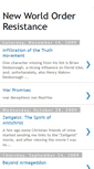 Mobile Screenshot of nwo-resistance.blogspot.com