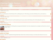 Tablet Screenshot of chasingcharliedesigns.blogspot.com