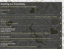 Tablet Screenshot of littlewhitelies-anythingbuteverything.blogspot.com