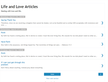Tablet Screenshot of lovelifetolovelife.blogspot.com