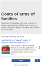 Mobile Screenshot of coatsofarmsoffamilies.blogspot.com