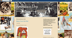 Desktop Screenshot of americasdog.blogspot.com