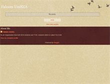 Tablet Screenshot of falcom-falcomunisza.blogspot.com