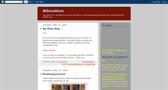 Desktop Screenshot of bi0nicw0man.blogspot.com